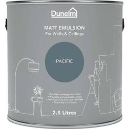 Dunelm Pacific Matt Pacific Wall Paint Pacific 2.5L