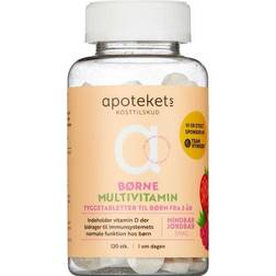 Apotekets Børne Multivitamin 120 stk. 120 stk
