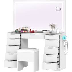 Latitude Run 142 cm H X 117 cm W X 40 cm D Dressing Table 101.6x297.2cm