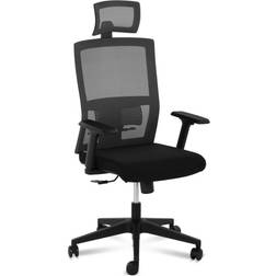 Hpa Ergonomisk Mesh Med Lændestøtte Og Nakkestøtte 150 kg Kontorstol 118cm