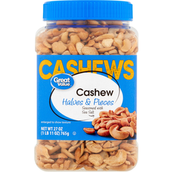 Great Value Great Value Cashew Halves & Pieces 27 oz 27oz