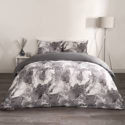 OHS Marble Set Duvet Cover Grey (230x220cm)