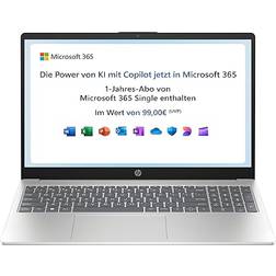 HP Laptop 15.6 FHD Display Intel Processor N100 4 GB DDR4 RAM 128 GB UFS QWERTZ