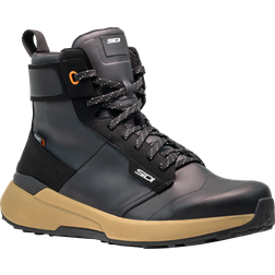 Sidi Nucleus WP High Motorcycle Shoes - Black/Tan
