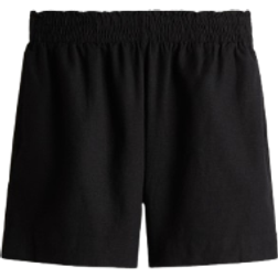H&M Linen Blend Shorts - Black