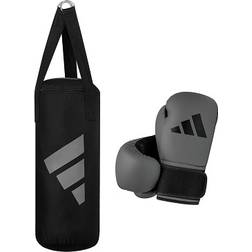adidas Box Set Youth Boxing Kit 03 Grau-Schwarz