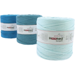 Hoooked Zpagetti Medium Trikågarn 900 g Turkos ZP005-21