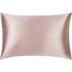 John Lewis Organic Mulberry Silk Standard Pillowcase Pillow Case Pink (75x50cm)