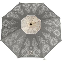 BigBuy Outdoor Stilren Grå Strandparasol Ø 180 cm med SPF50+ Skydd 180cm