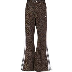 adidas Leopardmönstrade Jeans Med Raka Ben - Flera