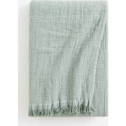 H&M Överkast Sängöverkast Grön (250x150cm)