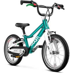 Woom Go 2 14 Inch Diamond 1K - Metallic Turquoise Barncykel