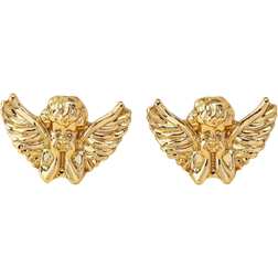 Shein Angel Design Stud Earrings