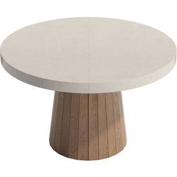Homary Japandi Esstisch, ausziehbar, 1000 Dining Table 39.4x55.1"