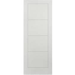 Wickes Exeter White Smooth Moulded Interior Door (83.8x198.1cm)