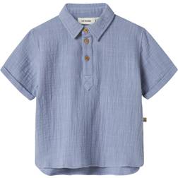 Name It Lil'Atelier Troposphere Dawson Loose Shirt - Muslin