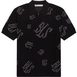 BLS Hafnia Handwritten Knit Polo T-shirts - 20250311