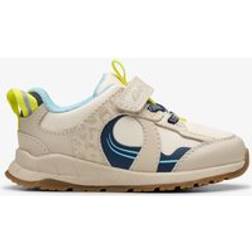 Clarks Selva Hero Toddler Wide Fit - Beige