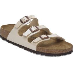 Birkenstock Florida Birko-Flor - Graceful Pearl White