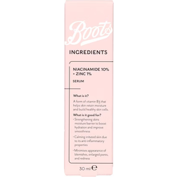 Boots Niacinamide 10% + Zinc 1% Serum 30ml