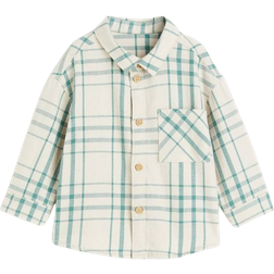 H&M Baby Beige Flannel shirt 3-4Y