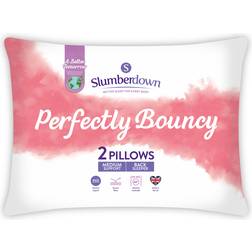 Slumberdown Perfectly Bouncy Pair - White Ergonomic Pillow