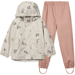 Liewood Pedia Set Med Regnkläder Peach Sea Shell - Peach/Sea Shell