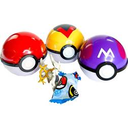 Takara Tomy Pokéboll Med Godis & Pokémonfigur