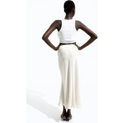 H&M Beige Slip Skirt - Beige