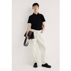 H&M Slim Fit Polo Shirt - Black