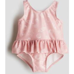 H&M Baby Patterned Swimsuit - Pink