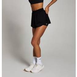 MP Women's Tempo 2 In 1 Floaty Shorts - Black