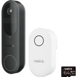 Reolink D340B 2K Smart Video Doorbell 64GB