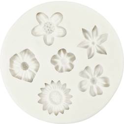 Creativ Company Silikonform Blomma 0,5 x 1,5-2,5 cm