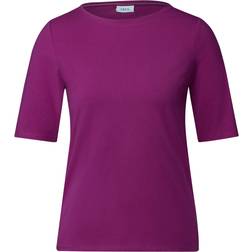 Cecil Basic T-Shirt - Pinkmeliert