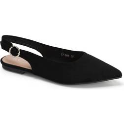 Klædeskabet Josette Slingback Ballerina - Black