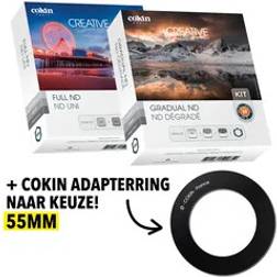 Cokin Full ND Gradual ND Pack 55mm Adapter Ring