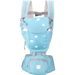 Neoglint 3In1 Baby Hipseat Carrier MultiFunctional Breathable Outdoor Baby Infant Kid Wrap Carrier