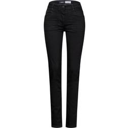 Cecil Damen Jeans im Slim Fit - Black Denim