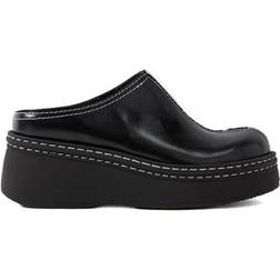Miista Womens Mego Mules - Black