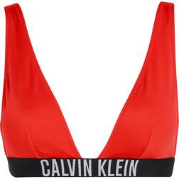 Calvin Klein Bralette Bikini Top - Intense Power - Red