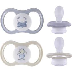 Esska Happy 4+m Silikon Beige 2-pack