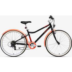 Btwin Kids' 9-12 Years 24 Inch Hybrid Bike Kids Bike
