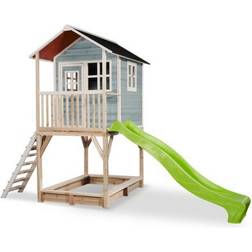 Exit Toys Lekstuga Loft 700 Trä Blå