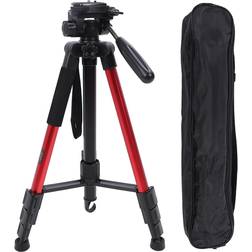 Konnwei Adjustable Height Smoother Rotation Multifunctional Aluminum Alloy Phone Tripod Stand