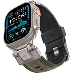 Spigen DuraPro Armor Urrem til Apple Watch 49/46/45/44mm Militær Grøn