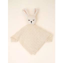 Truly Baby Cotton Knitted Bunny Baby Comforter