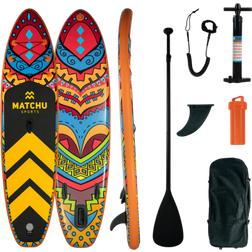 MatchU Sports Sup Board Uppblåsbar 320 x 81 x 15 SUP Orange