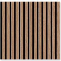Jangal Parete Acustica A Pannelli Modulabile 52x52cm Rivestiti Vero Rovere Mod Davert Oak