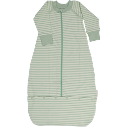 Geggamoja Baby Sleep Bag Classic Sportswear Lightgreen/White 62/68